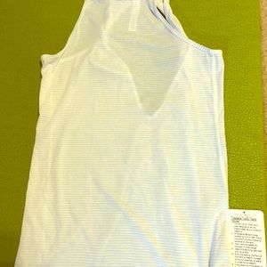 Lululemon Trapeze Twist Tank Silver